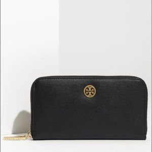Tory Burch Robinson Zip Continental Wallet